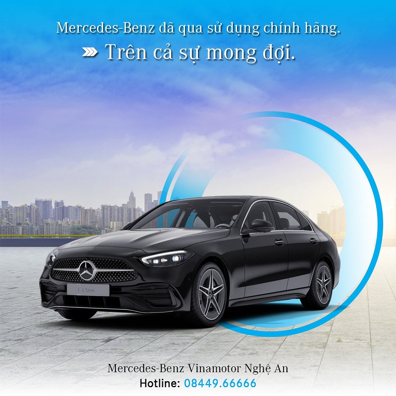 Mercedes-Benz Vinamotor Nghệ An - Trung tâm xe đã qua sử dụng chính hãng lớn nhất khu vực Bắc Trung Bộ
